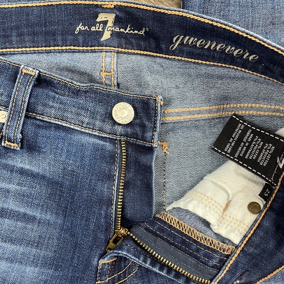 7 For All Mankind Distressed Jeans Pants Denim ((size 25)) - Picture 6 of 8